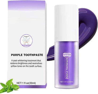 Dentifrice Blanchissant Violet,Blanchiment Dentaire Violet,Dents Blanches Violets,Dentifrice Blanchissant,Purple Teeth Whitening,Purple Toothpaste,Blanchiment Des Dents