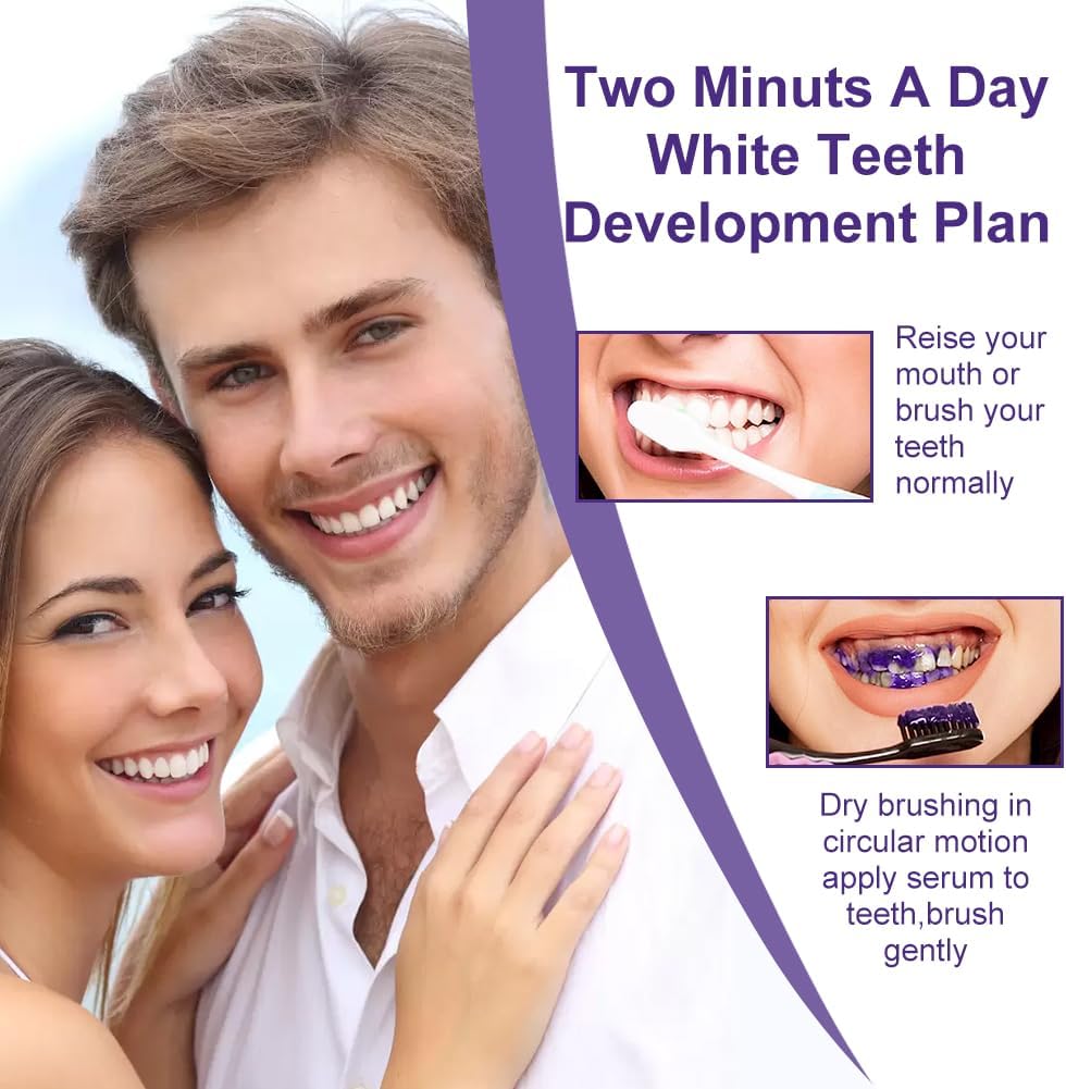 Dentifrice Blanchissant Violet,Blanchiment Dentaire Violet,Dents Blanches Violets,Dentifrice Blanchissant,Purple Teeth Whitening,Purple Toothpaste,Blanchiment Des Dents